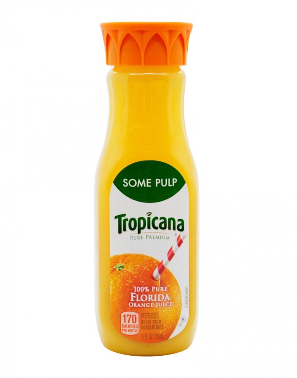 Tropicana 橙汁(少果肉）12fl oz-0