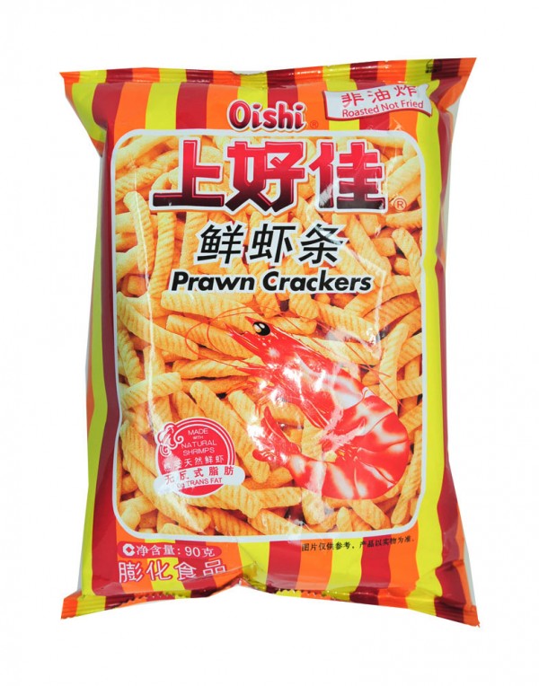 上好佳 鲜虾条 90g-0