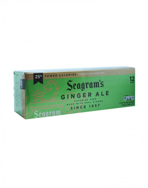 美国 Seagram's 姜汁汽水 12罐装-0