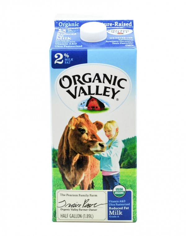 Organic Valley 2%脱脂牛奶 1.89L-0