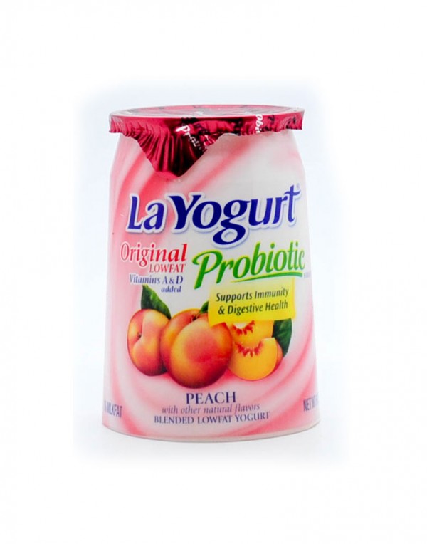 La Yogurt 桃味低脂酸奶 6oz-0