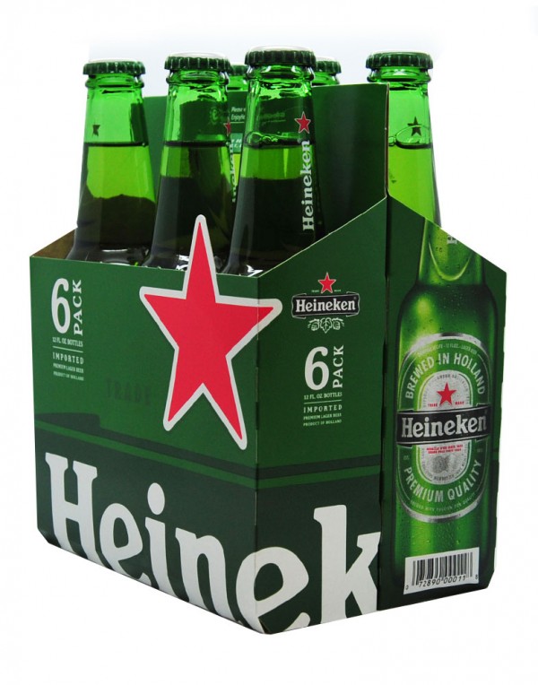 喜力Heineken 啤酒（6瓶装）72fl oz-0