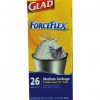 Glad ForceFlex 白色垃圾袋 26袋-6307