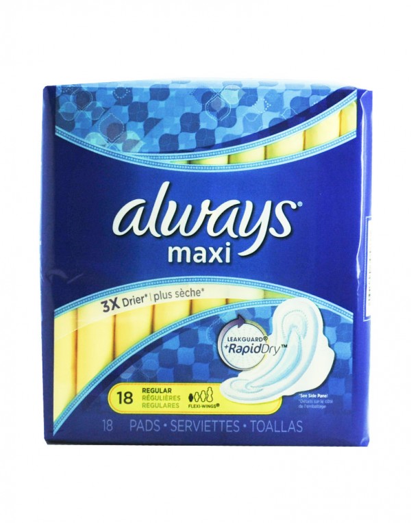 Always Maxi 卫生巾 (Regular) 18片-0