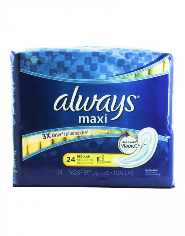 Always Maxi 卫生巾 (Regular) 24片-0
