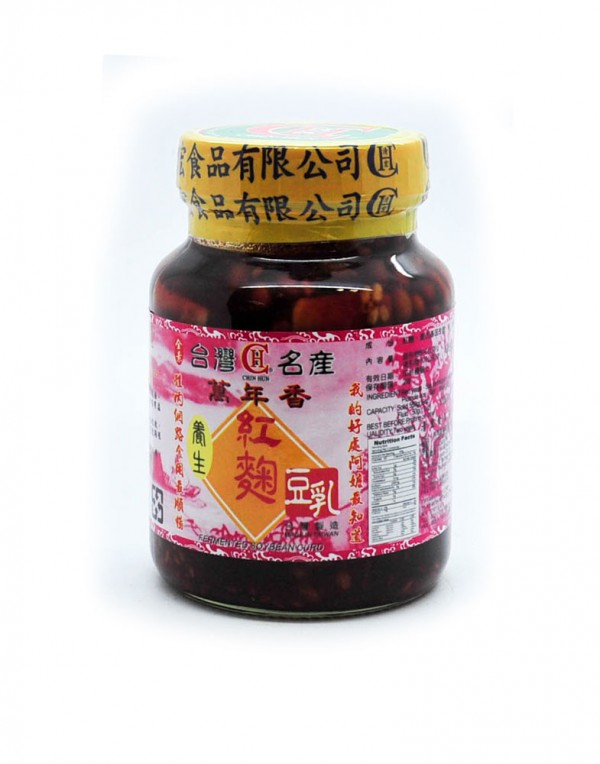 台湾 万年香 红麴豆腐乳 600g-0