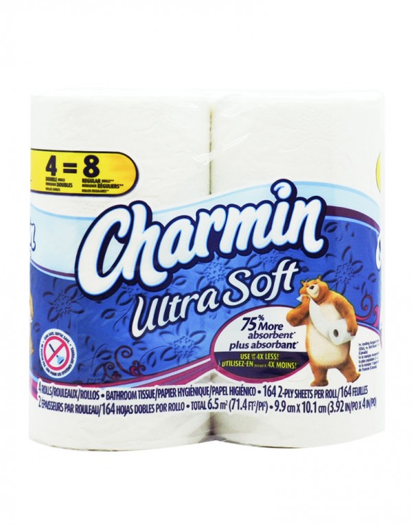 Charmin 超柔卫生纸 4 rolls-0