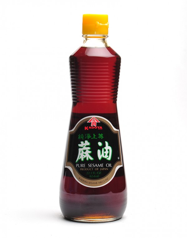 日本 Kadoya 上等麻油 654ml-0