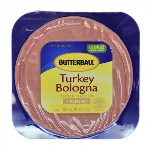 美国 Butterball Turkey Bologna火鸡火腿 16oz-0