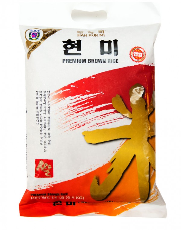 韩国Han Kuk Mi 糙米 15lbs-0