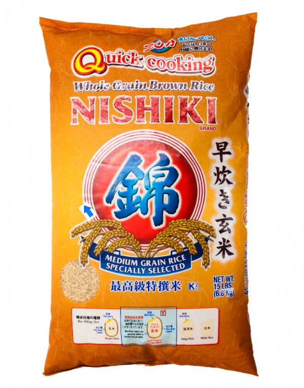 日本Nishiki锦字牌 快熟糙米 15lbs-0