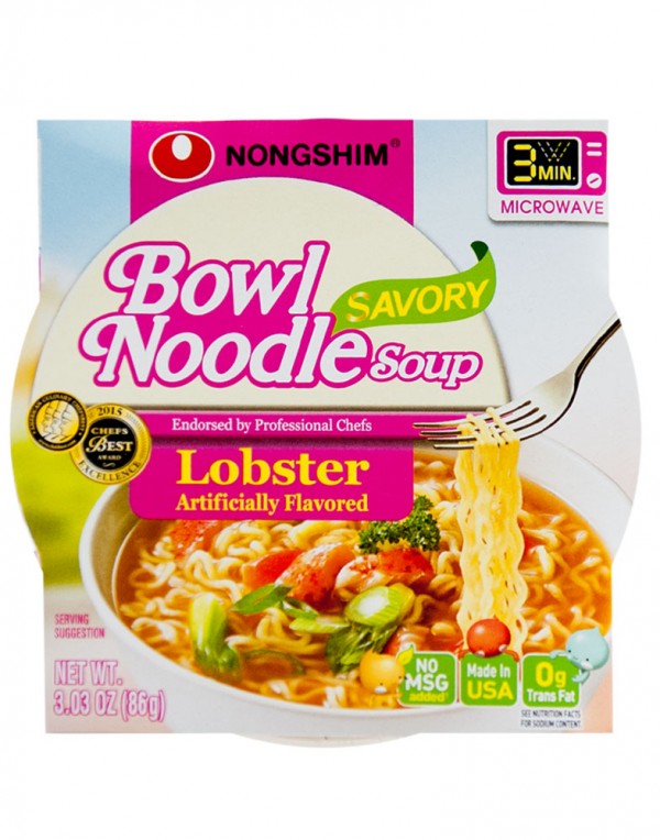 韩国方便面Nongshim 龙虾中杯泡面 86g-0