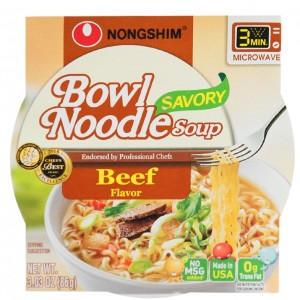 韩国方便面 Nongshim 牛肉中杯泡面 86g-0