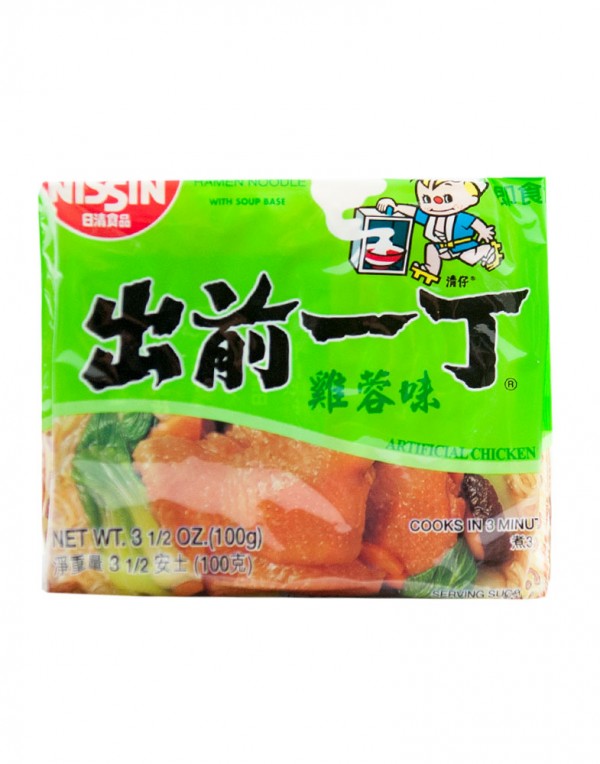 日本日清Nissin 出前一丁 鸡蓉面 （袋装）100g-0